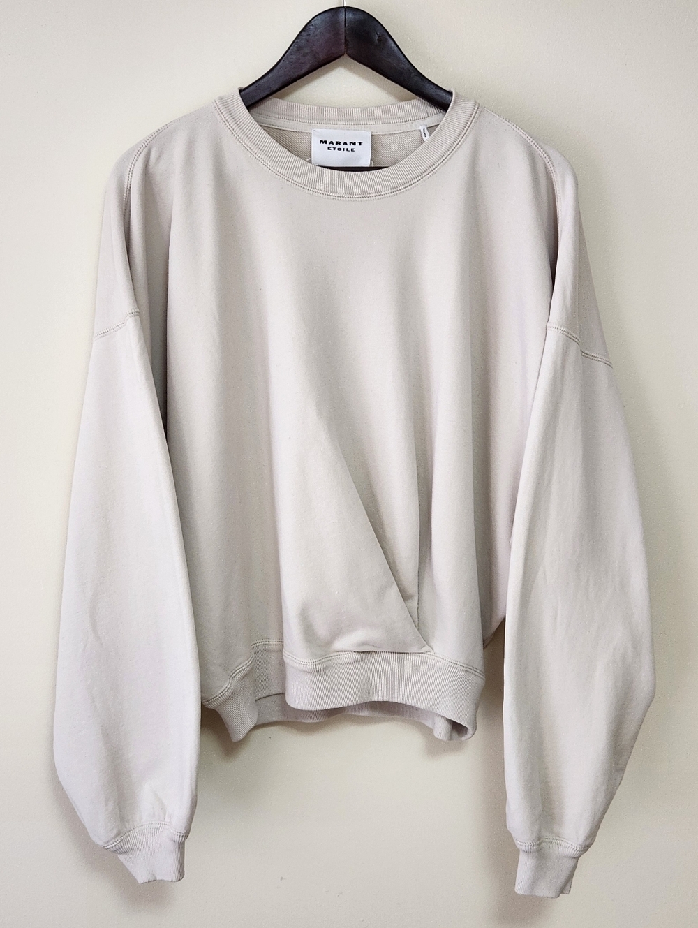Isabel Marant Etoile Paulia French Terry Sweatshirt - FR 38 / US Medium
